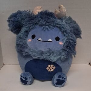 Squishmallows 12-inch Dani the Navy Blue Bigfoot plush toy